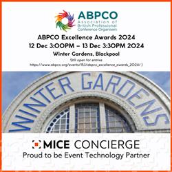 MICE CONCIERGE – EVENT TECHNOLOGY SPONSORS FOR EXCELLENCE AWARDS