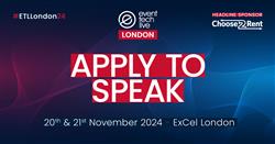 Event Tech Live London 2024 Opens Call for Papers